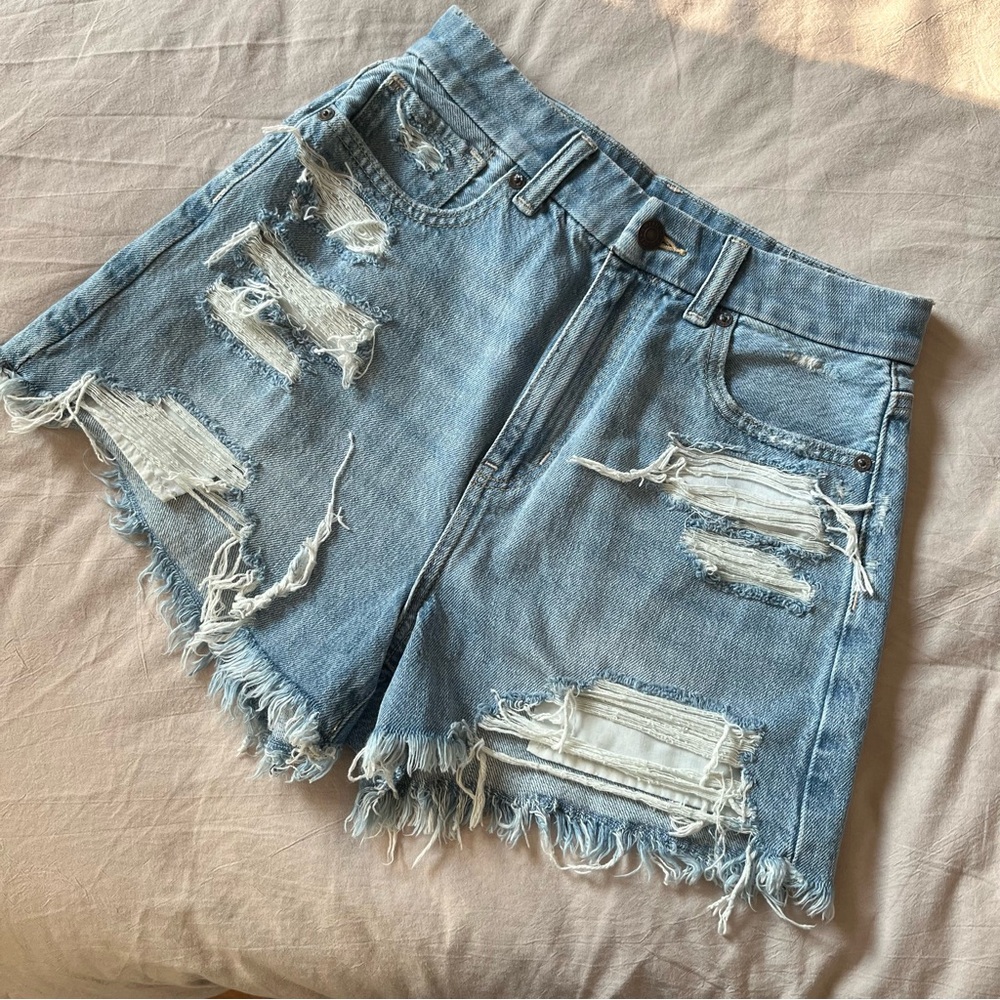 American Eagle Curvy Mom Shorts